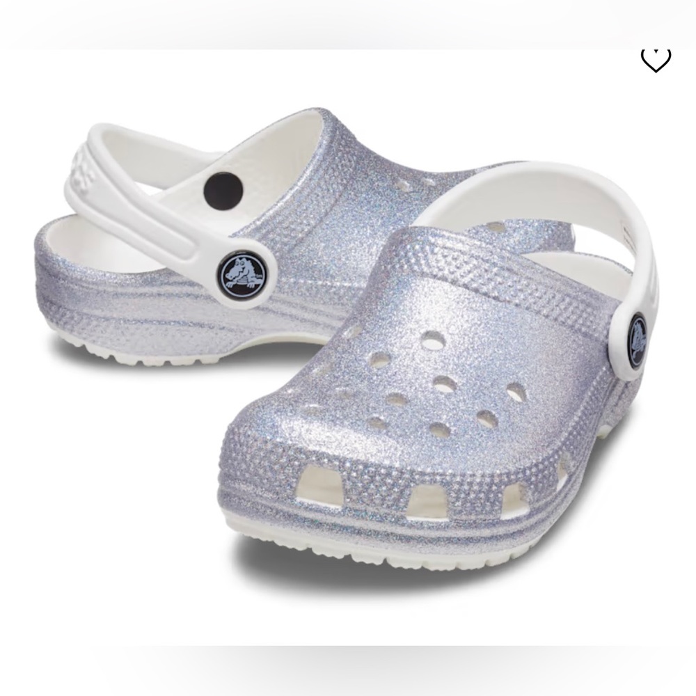 Crocs Toddler Classic Glitter Clog